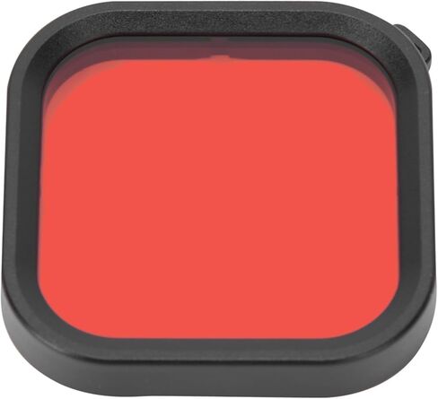 Acouto ABS Housing Case Diving Lens Accessories for 8 - Red, Options (Red) in Saudi Arabia
