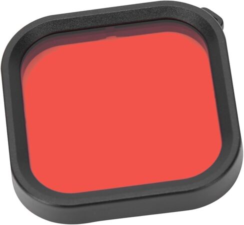 Acouto ABS Housing Case Diving Lens Accessories for 8 - Red, Options (Red) in Saudi Arabia