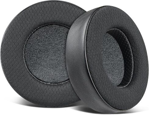 استبدال وسائد الأذن SOULWIT لسماعات HIFIMAN SUNDARA/HE400(HE400se/i/S)/HE560(HE560i)/HE500/HE300/HE350/HE3/HE5/HE6، وسائد الأذن مع نسيج شبكي، إسفنج الذاكرة عالي الكثافة - أسود in Saudi Arabia