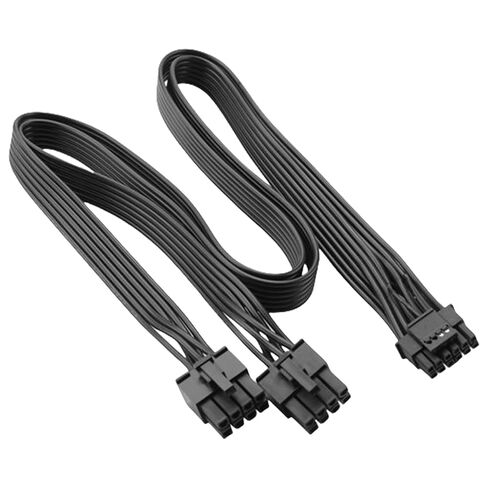PCIE 5.0 Cable 16AWG Two 8Pin to 16Pin 12VHPWR for Stable Power Supply to GPUs Builds PSUs in Saudi Arabia