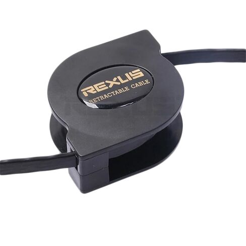 Rexlis 5Ft Cat7 Rj45 كابل شبكة محلية قابل للتعديل قابل للسحب كابل إيثرنت كابل شبكة الإنترنت المسطح للكمبيوتر راوتر Lap G in Kuwait