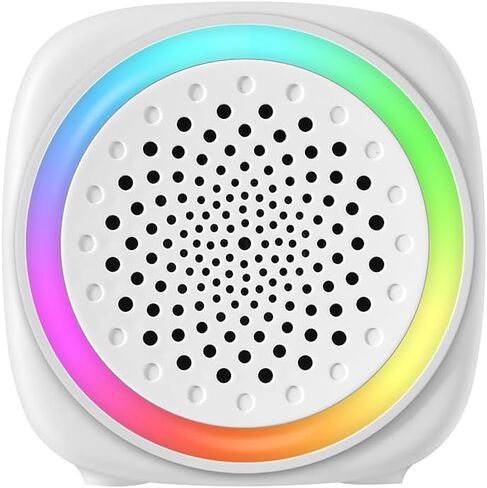 Q9 White Noise Machine with 7-Color Night Light, Sleep Aid Sound Machine, Portable Sleep Therapy Device for Bedroom, Multiple Soothing Sounds in Saudi Arabia