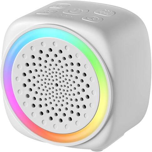Q9 White Noise Machine with 7-Color Night Light, Sleep Aid Sound Machine, Portable Sleep Therapy Device for Bedroom, Multiple Soothing Sounds in Saudi Arabia