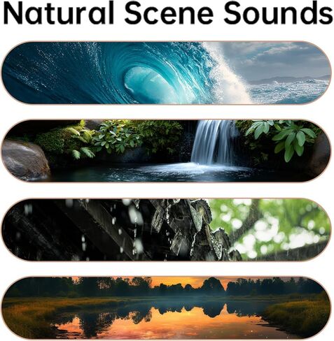 Q9 White Noise Machine with 7-Color Night Light, Sleep Aid Sound Machine, Portable Sleep Therapy Device for Bedroom, Multiple Soothing Sounds in Saudi Arabia
