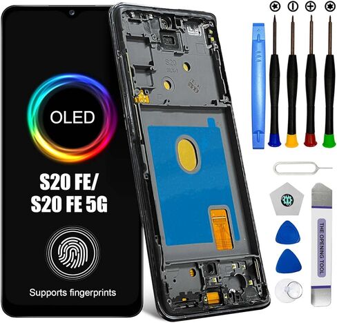 بديل شاشة Samsung Galaxy A12 مع إطار لمجموعة استبدال شاشة Samsung a12 a125u s127dl a125a a125w شاشة LCD رقمية تعمل باللمس مع أدوات قطع الغيار 6.5 بوصة in Kuwait