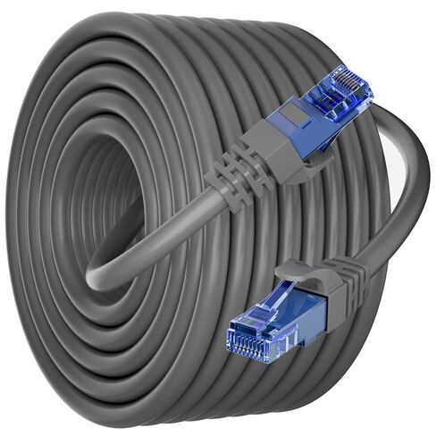 Soibke Cat 6 Ethernet Cable 25ft, 23AWG UTP Ethernet Cables, Internet Cable, Network Cable, LAN Cable, with RJ45 Connector for Router, Modem, PC, Laptop, TV, Switch Box, Printer, PS3/4/5, Gaming in Saudi Arabia