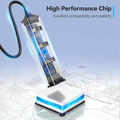 محول USB-C إلى إيثرنت، محور USB 3.0 ذو 3 منافذ مع جيجابت إيثرنت، محول شبكة LAN من USB إلى RJ45 LAN بسرعة 10/100/1000 ميجابت في الثانية لأجهزة MacBook والكمبيوتر المحمول in Kuwait
