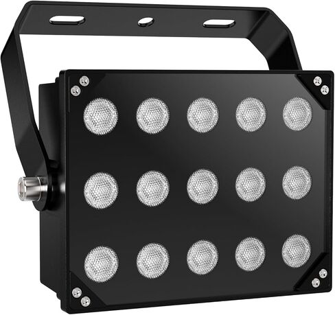 [ترقية] Univivi IR Illuminator 15 LEDs 90 درجة زاوية واسعة IR أضواء للرؤية الليلية IP67 مقاوم للماء 850 نانومتر ضوء الأشعة تحت الحمراء لكاميرا المراقبة الأمنية الداخلية والخارجية in Kuwait
