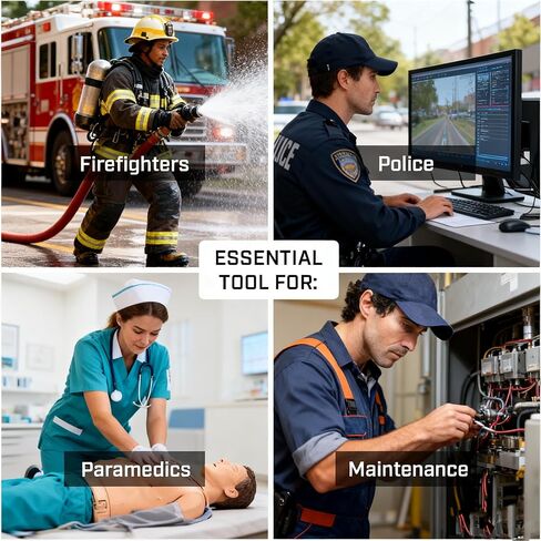 Firefighter Multitool – أداة نفوذ متعددة الأغراض للمستجيبين الأوائل ورجال الإطفاء in Kuwait