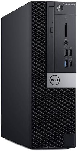 Dell OptiPlex 7060 SFF Desktop Computer Windows 11, Intel Core i5-8500 Processor, 8GB RAM, 256GB SSD, 4K Supported, Keyboard and Mouse (Renewed) in Kuwait