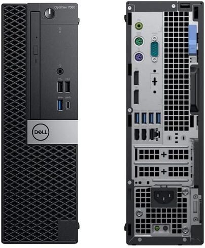 Dell OptiPlex 7060 SFF Desktop Computer Windows 11, Intel Core i5-8500 Processor, 8GB RAM, 256GB SSD, 4K Supported, Keyboard and Mouse (Renewed) in Kuwait