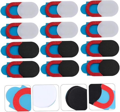12-Pack Phone Camera Privacy Covers Webcam Protection for Laptops and Tablets Metal Security Privacy Lens Shields in Kuwait