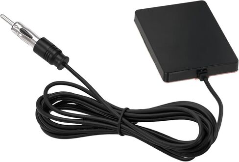 Bingfu Universal Car Stereo AM FM Radio Antenna مخفي لاصق جبل نافذة الزجاج الأمامي هوائي التصحيح مع DIN التوصيل 10ft كابل لشاحنة السيارة SUV وحدة استقبال ستيريو الرأس in Kuwait