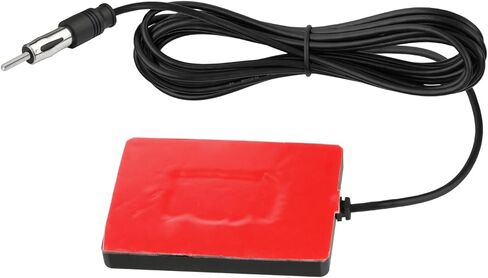 Bingfu Universal Car Stereo AM FM Radio Antenna مخفي لاصق جبل نافذة الزجاج الأمامي هوائي التصحيح مع DIN التوصيل 10ft كابل لشاحنة السيارة SUV وحدة استقبال ستيريو الرأس in Kuwait