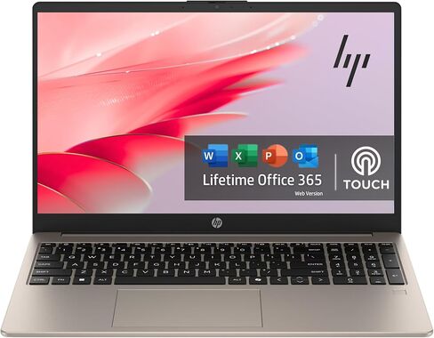 كمبيوتر محمول HP بشاشة لمس 15.6 بوصة FHD مع Office 365 للويب، Intel 8-Core I3 (Beat i5-1155G7)، ذاكرة وصول عشوائي 32 جيجابايت، 1 تيرابايت SSD، Windows 11 بدون ماوس in Saudi Arabia