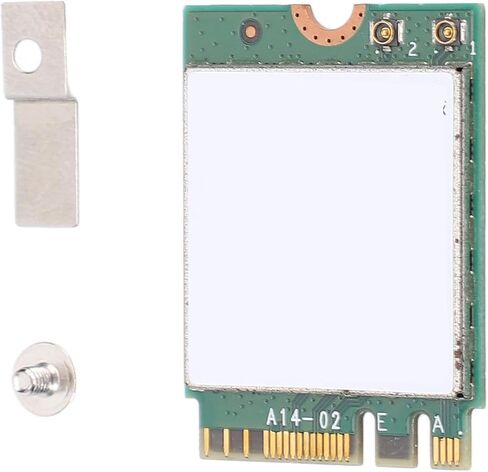 بطاقة واي فاي M.2 لاسلكية، بطاقة واي فاي 8265NGW، واجهة AC مزدوجة النطاق 1200 ميجا بت في الثانية BT 4.2 M.2، متوافقة مع 7، 8، 10 أنظمة (بطاقة واحدة) in Saudi Arabia