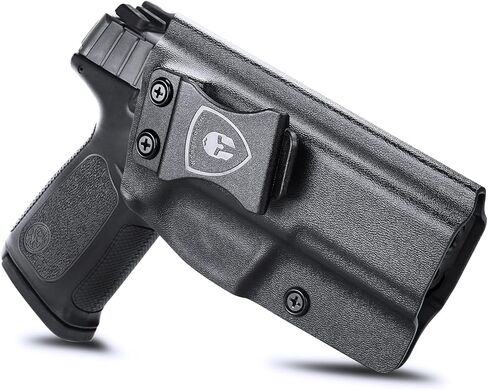 WARRIORLAND IWB Kydex Holster, Compatible with S&W SD9 VE & SD40 VE, Adj. Cant & Posi-Click Retention, Claw Attachment/Fiber/Right-Hand/Left-Hand Options in Saudi Arabia