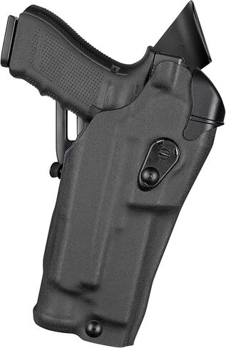 Safariland 6390RDS حافظة واجب الاحتفاظ بالمستوى الأول، متوافقة مع رؤية النقطة الحمراء، STX أسود تكتيكي، اليد اليمنى، يناسب: STI STACC P 4.4" Surefire X300U in Kuwait