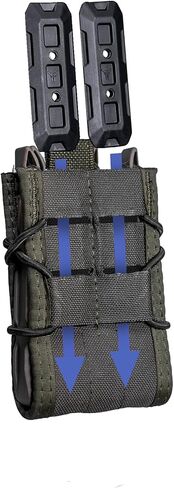 Tek-Mount Direct to Molle Mount Kit (زوج مع الأجهزة - 5 صفوف طويلة) in Kuwait