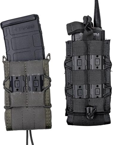 Tek-Mount Direct to Molle Mount Kit (زوج مع الأجهزة - 5 صفوف طويلة) in Kuwait