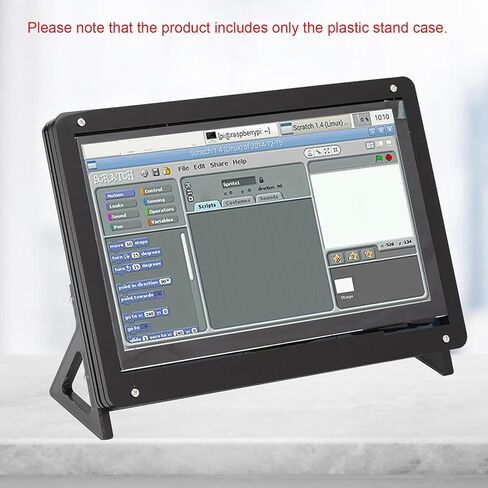 7in Display Case, Plastic Mounting Bracket for Raspberry, IPS Full View 1024 * 600 Resolution (Plastic Bracket Shell) in Saudi Arabia