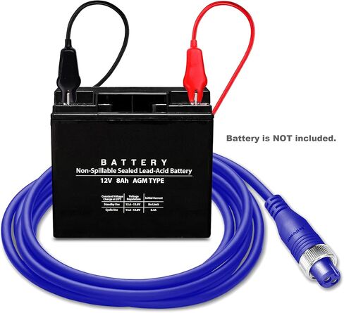 سلك طاقة بكرة كهربائية BatPower 6.6FT FKC20B لـ Banax Kaigen 7000 7000CP 1500 1500TM 500 500TM 300 300C 150 سلسلة بكرات كهربائية - (2.0 متر) in Kuwait