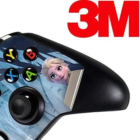 ملصق Skinit المخصص للألعاب متوافق مع وحدة تحكم Xbox One - تصميم Disney Frozen II Elsa المرخص رسميًا in Kuwait