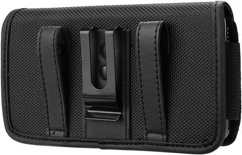 Holster for TCL K33 K32 K23 K24 / TCL 60 XE NXTPAPER/TCL 50 XL NXTPAPER/TCL 50 XE 5G/TCL 503 505S 40 XE XL SE Phone Case, Nylon Pouch Wallet Holster with Belt Loop Clip & Card Holder in Saudi Arabia