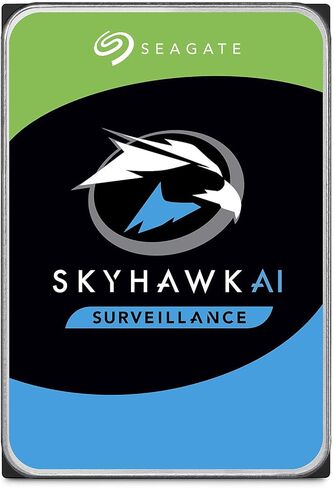 محرك الأقراص الصلبة Seagate Skyhawk AI ST14000VE0008 سعة 14 تيرابايت - داخلي 3.5 بوصة - SATA (SATA/600) in Kuwait