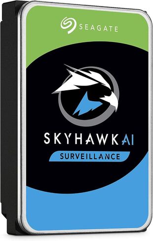 محرك الأقراص الصلبة Seagate Skyhawk AI ST14000VE0008 سعة 14 تيرابايت - داخلي 3.5 بوصة - SATA (SATA/600) in Kuwait