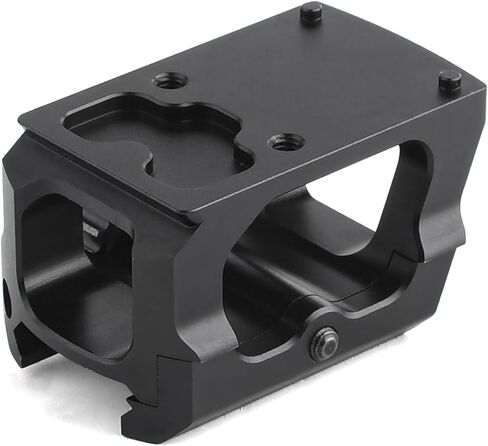 حامل السكك الحديدية RMR فائق النحافة، حامل بنقطة حمراء بارتفاع 1.2 بوصة، حامل Picatinny أسود لسكك Picatinny مقاس 20 مم in Kuwait