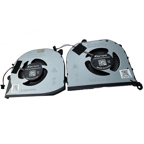 Replacement CPU+GPU Cooling Fan for Dell XPS 15 9570 & XPS 15 7590, Precision 5530 5540 Series Laptop P/N: 008YY9 0TK9J1 TK9J1 08YY9 in Saudi Arabia