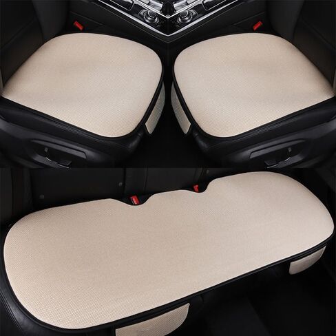 Car Seat Cushion for BMW X2 2018-2023 F39, 5 Seats Four Seasons Comfortable Breathable Non-Slip Car Seat Cushion, Front and Rear Car Seat Pads,E Brown in Saudi Arabia