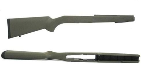 Hogue Stock for Ruger Mini 14 / 30 with Post 180 Serial Numbers, OD Green - 78200 in Saudi Arabia