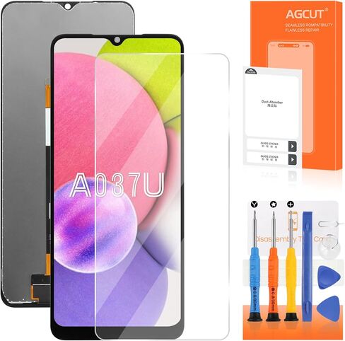 لاستبدال شاشة Samsung Galaxy A03s لأجزاء إصلاح Samsung A037U SM-A037U LCD محول الأرقام TouchAssembly (ليس لـ A037M A037A A037F A037W A037G) in Kuwait