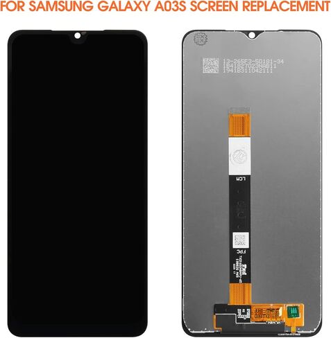 لاستبدال شاشة Samsung Galaxy A03s لأجزاء إصلاح Samsung A037U SM-A037U LCD محول الأرقام TouchAssembly (ليس لـ A037M A037A A037F A037W A037G) in Kuwait