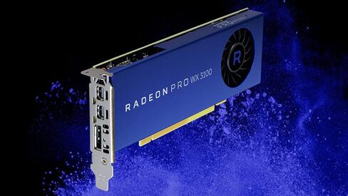 بطاقة رسوميات AMD Radeon Pro WX 3100 - 1.22 جيجا هرتز كور - 4 جيجا بايت GDDR5 - نصف الطول - مطلوب مساحة في فتحة واحدة in Kuwait