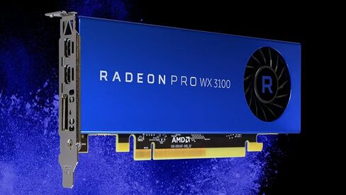 بطاقة رسوميات AMD Radeon Pro WX 3100 - 1.22 جيجا هرتز كور - 4 جيجا بايت GDDR5 - نصف الطول - مطلوب مساحة في فتحة واحدة in Kuwait