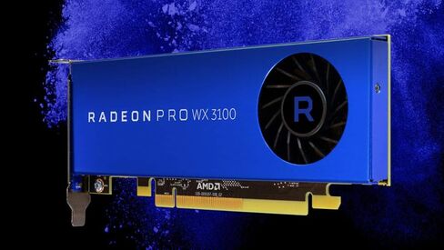 بطاقة رسوميات AMD Radeon Pro WX 3100 - 1.22 جيجا هرتز كور - 4 جيجا بايت GDDR5 - نصف الطول - مطلوب مساحة في فتحة واحدة in Kuwait