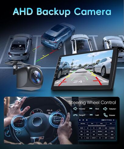 راديو ستيريو للسيارة 8 Core 6G+128G Android 15 لسيارة Ford Transit 2013-2019، Carplay Android Auto، شاشة لمس 9 بوصة مع نظام تحديد المواقع العالمي/بلوتوث 5.0/FM RDS/DSP/5G-WiFi كاميرا احتياطية ذات رؤية بانورامية 360 درجة SWC in Kuwait
