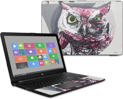 غلاف MightySkins متوافق مع كمبيوتر HP 15t المحمول مقاس 15.6 بوصة (2017) - غمزة البومة | غطاء ملتف من الفينيل واقٍ ومتين وفريد ​​من نوعه | سهل التطبيق والإزالة وتغيير الأنماط | صنع في الولايات المتحدة الأمريكية in Kuwait