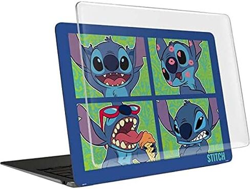 حقيبة كمبيوتر محمول Skinit Plus متوافقة مع جهاز MacBook Air 13in (2020) - تصميم Disney Lilo and Stitch Personalities Moods المرخص رسميًا in Kuwait
