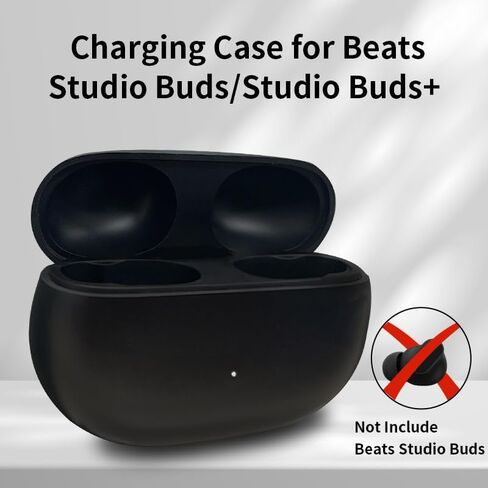 Replacement Compatible with Beats Studio Buds Charging Case, 660mAh Built-in Battery, Bluetooth Pairing, Sync Button & Type-C Charging Port, Black (Earbuds Not Included) in Saudi Arabia