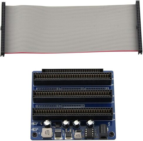 DAGIJIRD ISA Bus Expansion Cards, 5.5 * 2.1mm Peripherals Interface Sound Card Port ISA Expansion Cards for Book8088 for Hand386 in Saudi Arabia