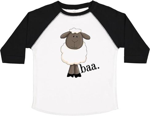 inktastic Baa. Cute Sheep Design Toddler T-Shirt in Saudi Arabia