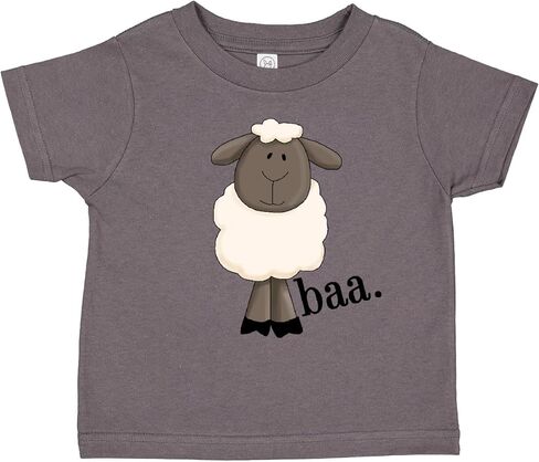 inktastic Baa. Cute Sheep Design Toddler T-Shirt in Saudi Arabia