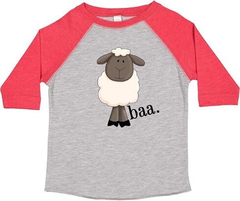 inktastic Baa. Cute Sheep Design Toddler T-Shirt in Saudi Arabia