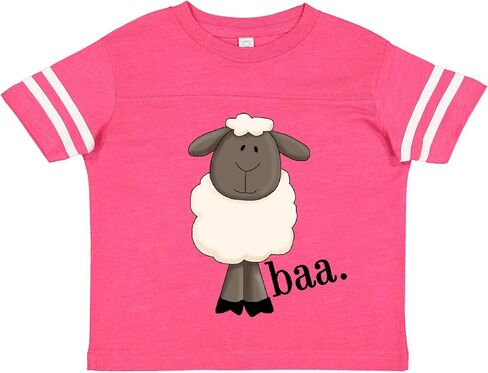 inktastic Baa. Cute Sheep Design Toddler T-Shirt in Saudi Arabia