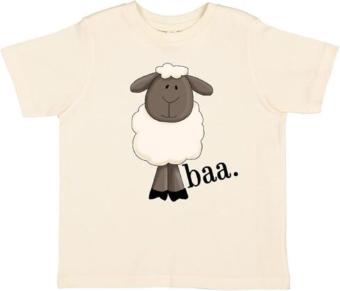inktastic Baa. Cute Sheep Design Toddler T-Shirt in Saudi Arabia