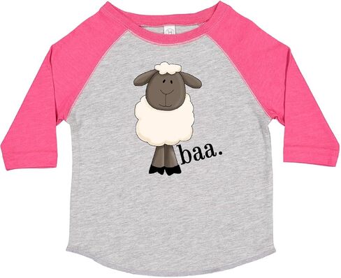 inktastic Baa. Cute Sheep Design Toddler T-Shirt in Saudi Arabia